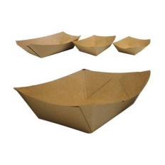 Barquettes kraft brun