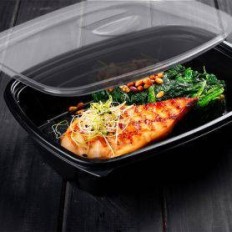 Barquette noire Marmipack