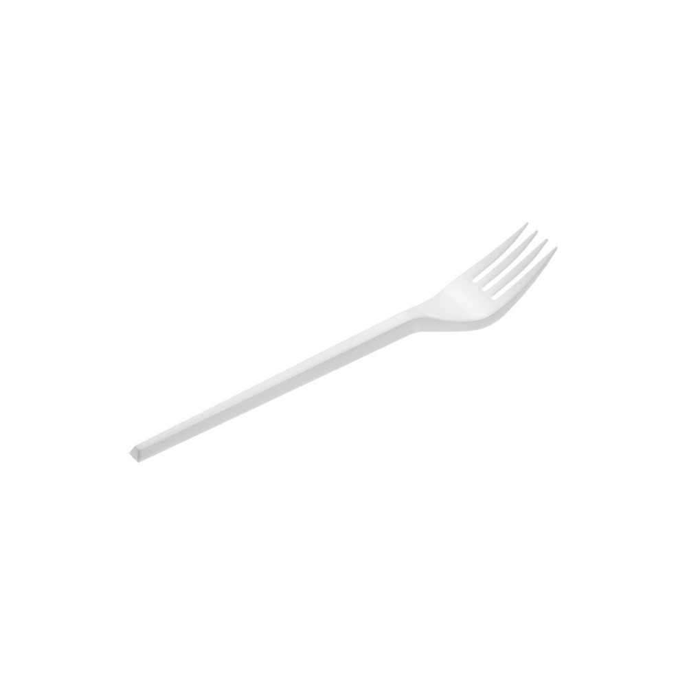 Fourchette en plastique