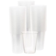 Gobelets plastique transparent