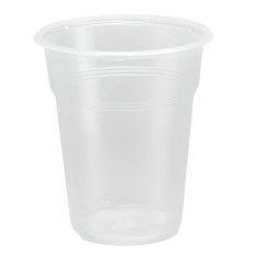 Gobelet en polypropylène transparent