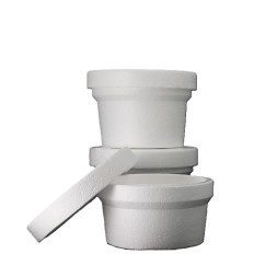 Boîtes à glaces en polystyrène expansé