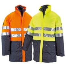 Parka haute visibilité