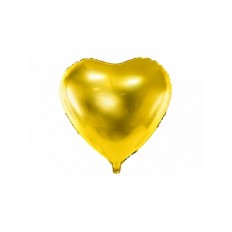 BALLON FOIL CŒUR GOLD