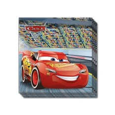 PAP SERV 33x33CM CARS